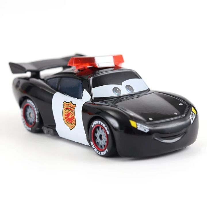 Disney Pixar Black Polic Eseries Lightning McQueen Mack Uncle Truck ...