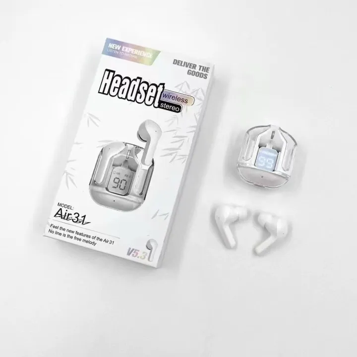 Air%2031%20Earbuds%20ENC%20%7C%20True%20Wireless%20Crystal%20Earbuds%20LED%20Display%20%7C%20TWS%20Air31%20Transparent%20Earbuds%20Bluetooth%20Earphone%20with%20Mic%20%7C%20Low%20Latency%20-%20Image%202