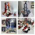 【Super promotion】Lego set For Boys 1093Pcs Oversized Space Rockets Model Building Blocks Birthday Gift. 
