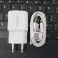 Infinix Original Fast Charging Vooc Charger with Charging Cable for All Infinix Mobile Phones. 