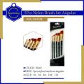 Keep Smiling A5015X 5pcs Artist Angular Paint Brush Set. 