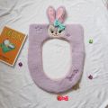 【Happier】 Kawaii Sanrioed Anime Cartoon Series Mymelody Cinnamoroll Kuromi Cute Fashion Toilet Cover Cushion Plush Toilet Set Supplies. 