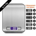 10KG Digital Kitchen Weight Scale - Stainless Steel Kitchen Scale for Accurate Food Measurement, Diet Planning, and Cooking - Digital Weight Scale for Kitchen. 