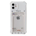 Korean INS Screenshot Card Bag Phone Case For iPhone 11 12 13 Pro XS Max X XR SE 7 8 Plus Photo Frame Soft Shockproof Back Cover. 
