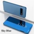 For Samsung Galaxy S10 Plus 4G - Luxury Mirror View Full Body Protection Camera Protective Back Cover Case Front Cover Case Flip Cover Case For Samsung Galaxy S10 Plus 4G. 