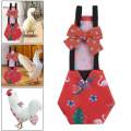 Chicken Duck Diaper Wear Costume Poultry Nappy for Duckling Hens Red. 