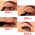 Miss Rose Makeup Liquid Black Eyeliner Pencil Quick Dry Waterproof With Stamp. 