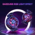 Metallic Cooling Full VIP Quality Fan: MagSafe-Compatible Mobile Phone Cooler with Game Cooler Fan for PUBG: Designed for iPhone 12/13 Series for Game, Live Streaming & Vlog (4-6.7 inches): Semiconductor Heatsink for iOS/Android, Noise-Free. 