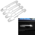OUMERY Car Chrome Car Exterior Side Door Handle Cover for Honda Accord Sedan 4 Doors 2003-2007 Without Passenger Side Keyhole. 