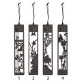 Creative Handmade School Sandalwood Bookmarks Kids Students Gift Carving Wood Bookmarks Stationery. 