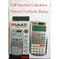 SCIENTIFIC CALCULATOR FX 991 ES PLUS NATURAL TEXTBOOK DISPLAY. 