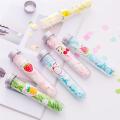 Portable Mini Body Washing Bath Test Tube Confetti Foaming Flower One time Paper Soap Slice , paper soap for school. 