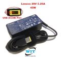 Lenovo Square Pin Laptop Charger 20v 2.25a 45w Without Power Cable. 