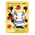 27 Styles Pokemon Pikachu Cosplay Uchiha Obito Goku JoJo Gold Metal Toys Hobbies Hobby Collectibles Game Collection Anime Cards. 