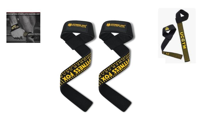 Lifting wrap Gym Exercise Weight Lifting Straps wrist grip on rod slap wraps neoprene cotton rod grip wrap