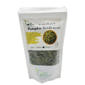 Premium Organic Green Pumpkin Seeds Kernels 100gm - Healthier Choice, Gluten/Sodium Free, Cholesterol/Low-Sodium, High in Fiber & Protein, Antioxidants & Minerals, GMO-Free. 