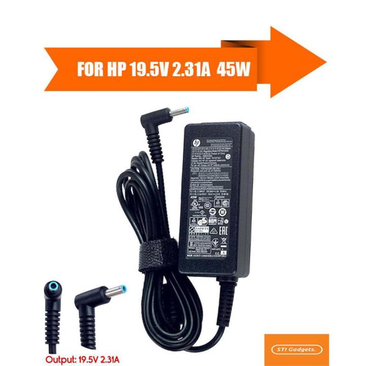 Origina HP Pavillion Blue Pin Laptop Charger 19.5V 2.31A 45W Without Power Cable