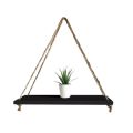 Wood Land Furniture NATURAL - DIY Tough Rope Hanging Shelf White. 
