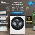 Haier -08kg/ Steam Wash Series/ Fully Automatic/ Front Loading Washing Machine/ HWM 80-12929S6 (525mm Big drum/ Steam Wash/ Hygiene Wash/ Smart Inverter Motor) 10 Years Warranty.. 
