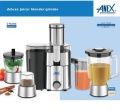 Anex Ag-191 Deluxe 4 in 1 Juicer Blender Wet & Dry Grinder. 