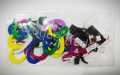 Glitter Foamy Sticker (English + Urdu Alphabets + Counting) (Pack of 3). 