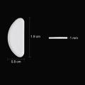 18 Pairs Eyeglasses Nose Pads Glasses Adhesive Silicone Anti-Slip Nosepads for Eyeglass Glasses Sunglasses (Transparent, 1.5Mm). 