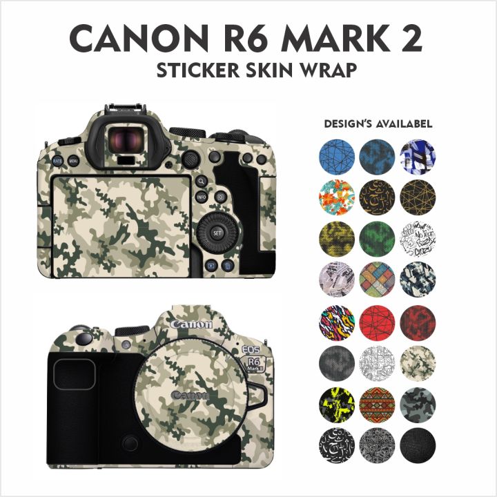 canon r6 mark 2 r6ii sticker skin for protection and decore skin lgany ki tarteeb parsel k sath hogi