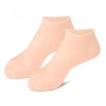 1 Pair Silicone Socks| Moisturizing Gel Heel Socks| Silicone Heel Pad for Foot Care | Multi-purpose Unisex. 