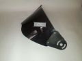 Helmet visor black (Glass) T2 only visor not helmet. 
