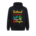 Retired Teacher let the recess begin Funny Humor Retirement Sweatshirts 2022 Hot Sale Tight Men's Hoodies Customized Hoods. 