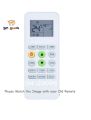 Changhong Ruba DC inverter AC Remote Control. 