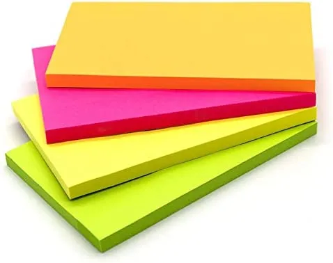 Multicolor%20Sticky%20Note%20Pad%20/%20Book%20Mark%20Memo%20Pad%20Paper%2025%20Sheets%20X%204%20Colors%20-%20Image%202