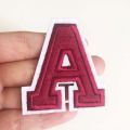 3D Decoration Sewing -on Alphabet Embroidery Apparel Sewing Fabric A-Z Patches Clothes Embroidery Applique Letter Patches. 