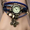 Oona Mall Bangle Watches Retro Butterfly Beads Pendant Chain. 