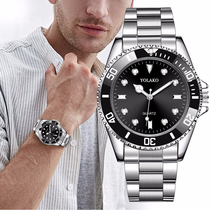 OEM ODM Designer Classic Luxury None Calendar Steel Band Men's Casual Watch Fashion Trend Watch
