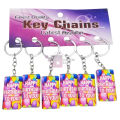Happy Birthday To You Keychain - 3 Inch - Plastic - Multicolors - Unisex - Pack Of 6. 
