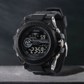 New Fashion Mens Watches Digital Electronic Sport Watches Mens Necklace Wristwatch Date Luxury Men Business Casual Watch. 