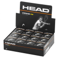 HEAD PRIME SQUASH BALL DOUBLE DOT-YELLOW. 