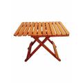 Wooden Folding Table Serving Outdoor Garden table. 