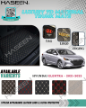 HYUNDAI ELANTRA 7D FLAT LUXURY DIAMOND TRUNK SERIES CAR MAT PREMIUM QUALITY LOGO MAT GENIUN FITTING CARPET MATS PVC MATS BLACK ANTI SLIP MAT JAPANI MAT RUBBER MAT TRANSPARANT TRUNK MAT DIGGI MAT EMBRIODRY MAT LUXURY MAT 5D MAT LEATHER  3D MAT. 