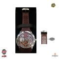 Men's Xmart Quartz Watch, A+ Copy Wrist Watch With Jali Strap, Smart Mechanical Wrist Watch, High Quality Sport Silicone Band Watch For Man, Branded Imported Wrist Casual Watch. 