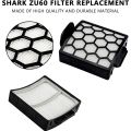 Replacement Vacuum Filters for Shark ZU60 NV251 NV255 Upright Vacuum Cleaner Accessories Parts 1238FT60 & 1239FT60. 