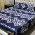 3D Crystal cotton Bedsheets  Fabric Crystal Cotton  Colour and Fabric Guaranteed Pipping Pillows Cover 19/29. 