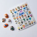 NEW Harry Nail Stickers Figures Potter Magic School Fashion Cartoon Nail Stickers Thin Traceless Adhesive Dry Glue Nail Decals. 