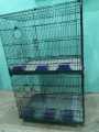 2 Portion Folding cage Best Quality size 2ftx1.5ftx1.5ft per portion. 