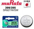 muRata 395 399 SR 927 SW SR927W COIN CELL / BATTERY FOR WRIST WATCHES MADE IN JAPAN. 