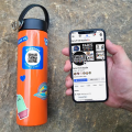 Custom TikTok QR Code Stickers - PVC, Perfect for Daily Office Use & Fan Growth. 