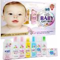 Soft Touch Baby Care Large Gift Box Kit (Pack Of 4) large baby kit 50ML each Baby Shampoo Oil Lotion Kit baby gift set New Born Baby Gift Set Baby Care Kit Baby Bathing Kit Baby Care Accessories MSA MART PAKISTAN. 