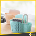 Hanging Sink Basket Organizer strainer bathroom storage container kitchen sink sponge storage basket. 