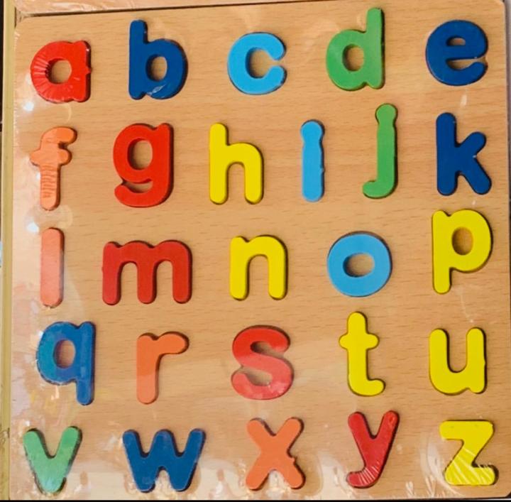 Wooden Small abc For kids